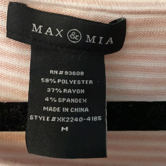 Max and Mia striped l/s top - Picture 3 of 5